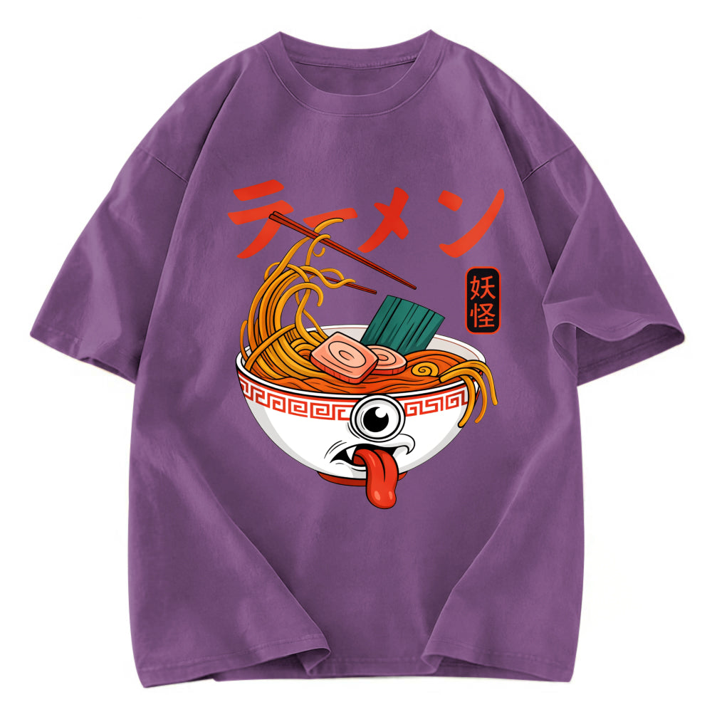 Tokyosol Yokai Ramen Japanese Washed T Shirt