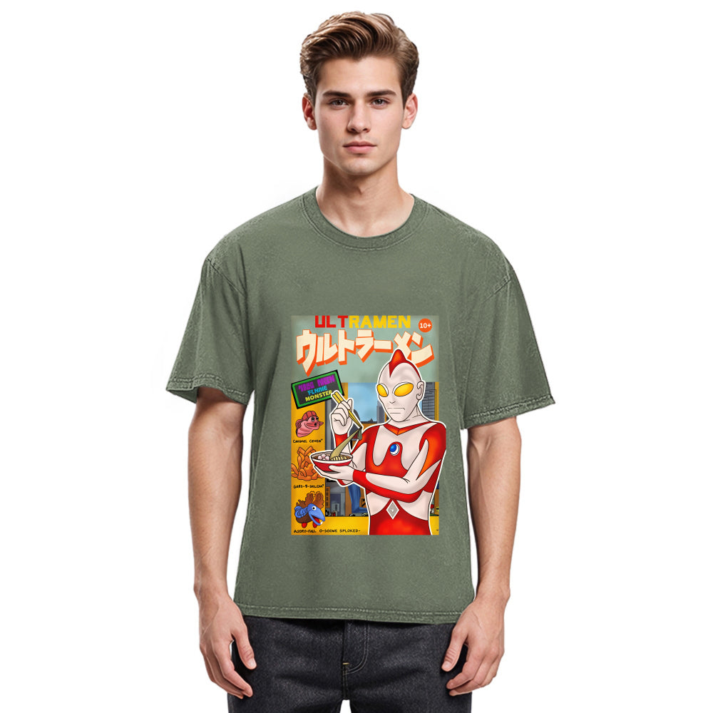 Tokyosol Ultraramen Eating Ramen Japanese Washed T Shirt