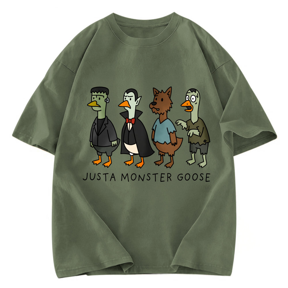 Tokyosol Just A Monster Goose Washed T Shirt