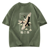 Tokyosol Dance Of The Cranes Washed T Shirt