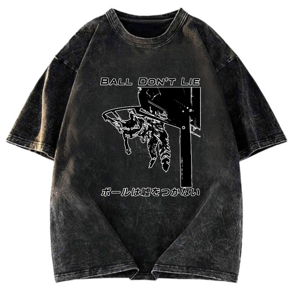 Tokyosol The Ball Does Not Lie Washed T Shirt