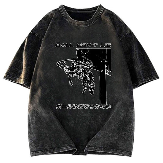 Tokyosol The Ball Does Not Lie Washed T Shirt