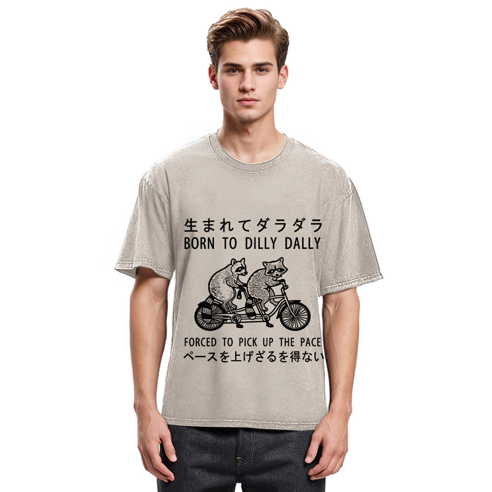 Tokyosol Born To Be Aimless Washed T Shirt