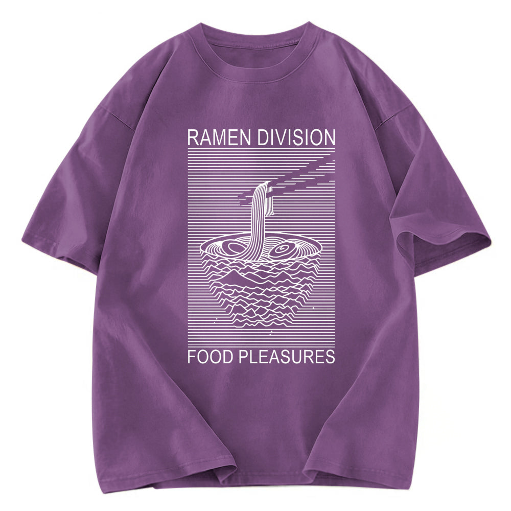 Tokyosol Ramen Division Food Pleasures Washed T Shirt