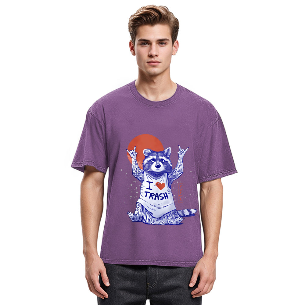 Tokyosol I Love Trash Classic T Shirt