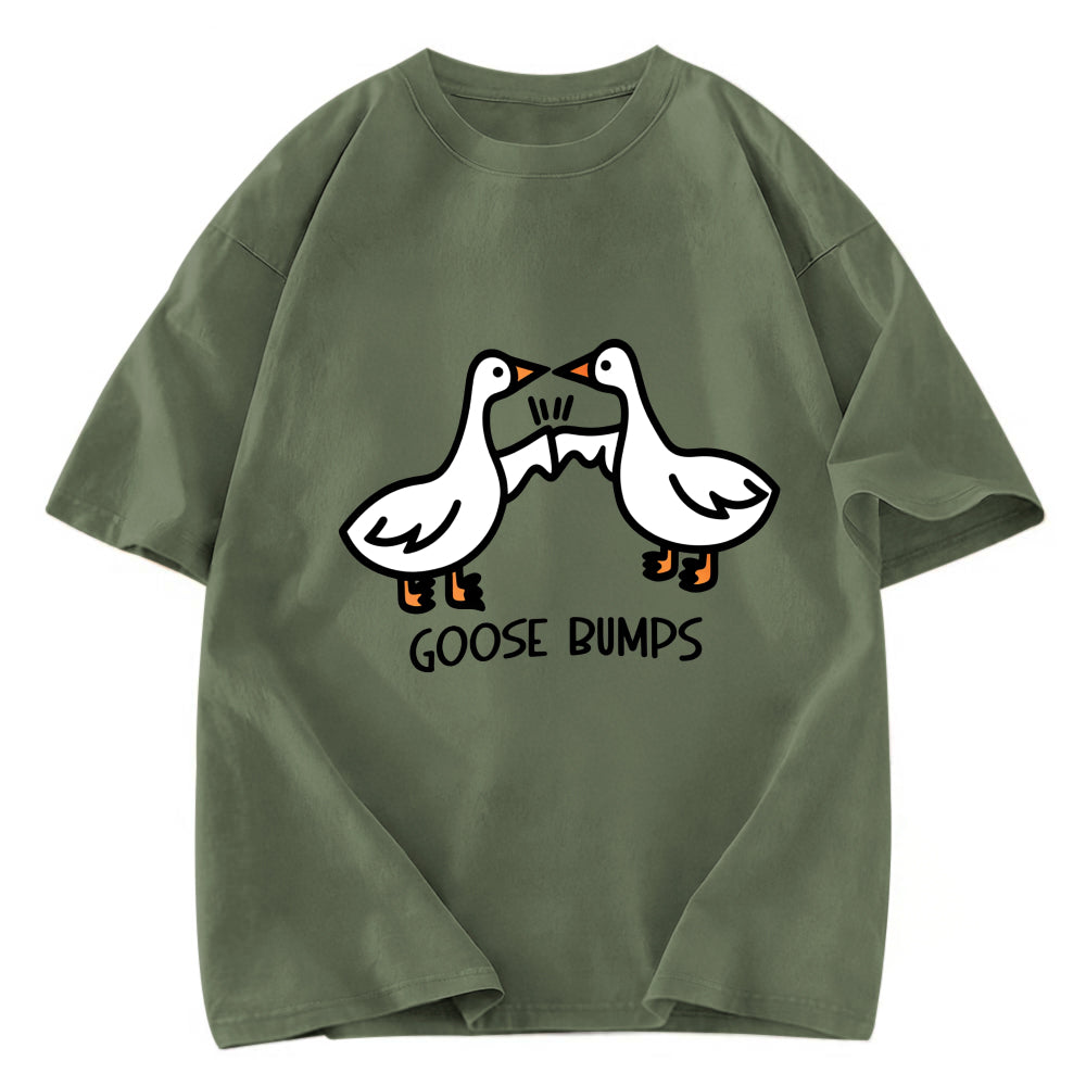 Tokyosol Goose Bumps Fleece Lined T Shirt