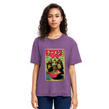 Tokyosol Turtle Eating Ramen Washed T Shirt