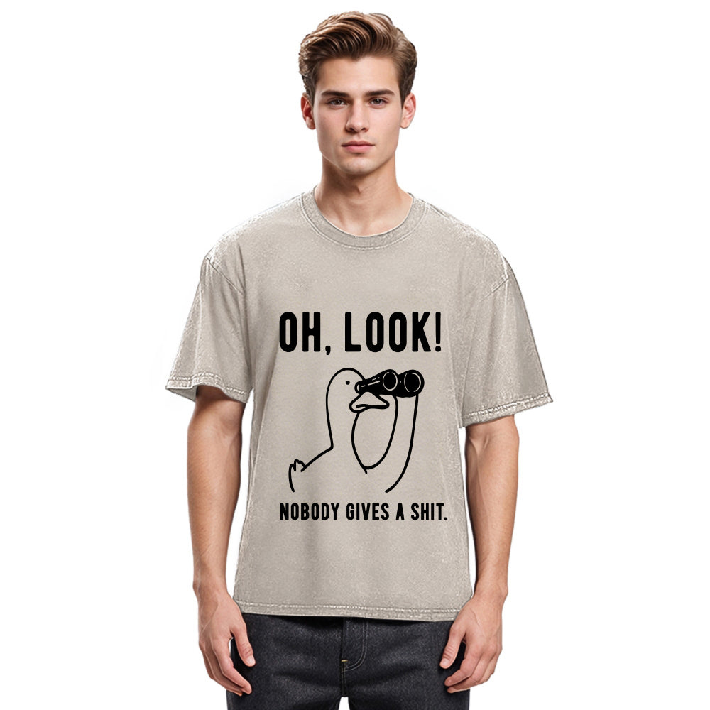 Tokyosol No One Cares About The Duck Washed T Shirt