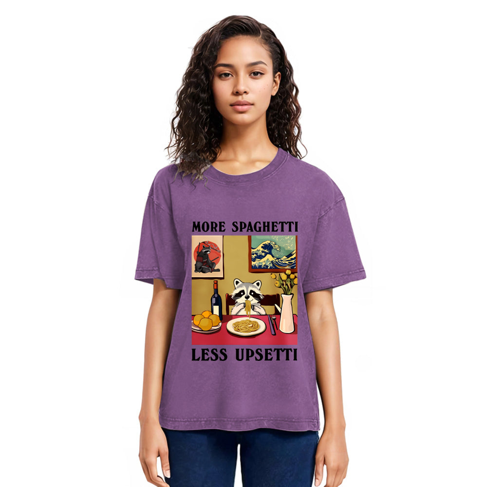 Tokyosol More Spaghetti Less Upsetti Japanese Washed T Shirt