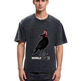 Tokyosol Crow S Music World Washed T Shirt