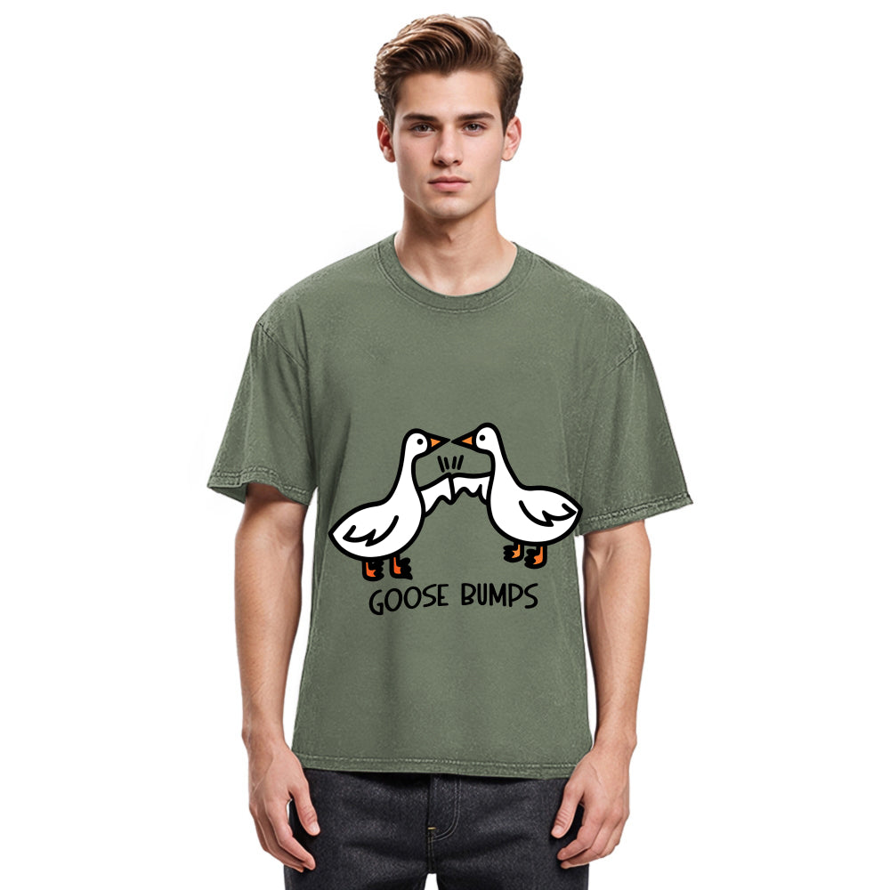 Tokyosol Goose Bumps Fleece Lined T Shirt
