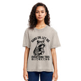 Tokyosol Overthink Raccoon Classic T Shirt