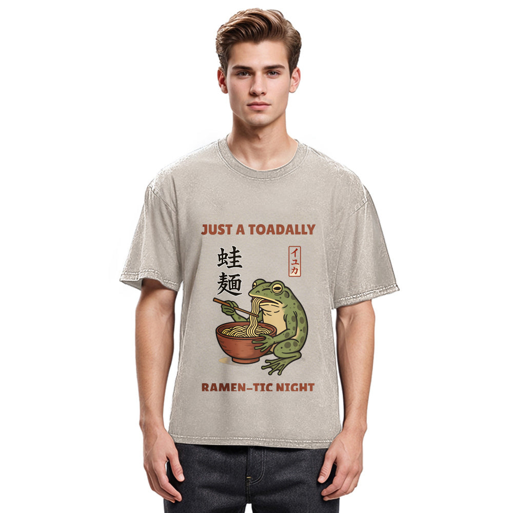 Tokyosol Toadally Fun Ramen Washed T-Shirt