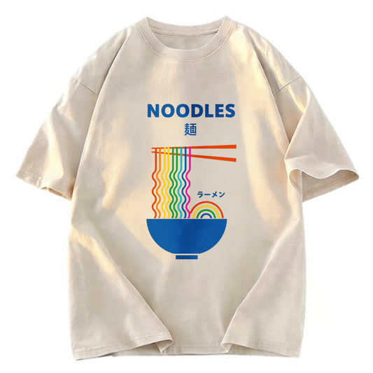 Tokyosol Rainbow Ramen Washed T Shirt