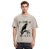 Tokyosol Funny Crow Call Washed T Shirt