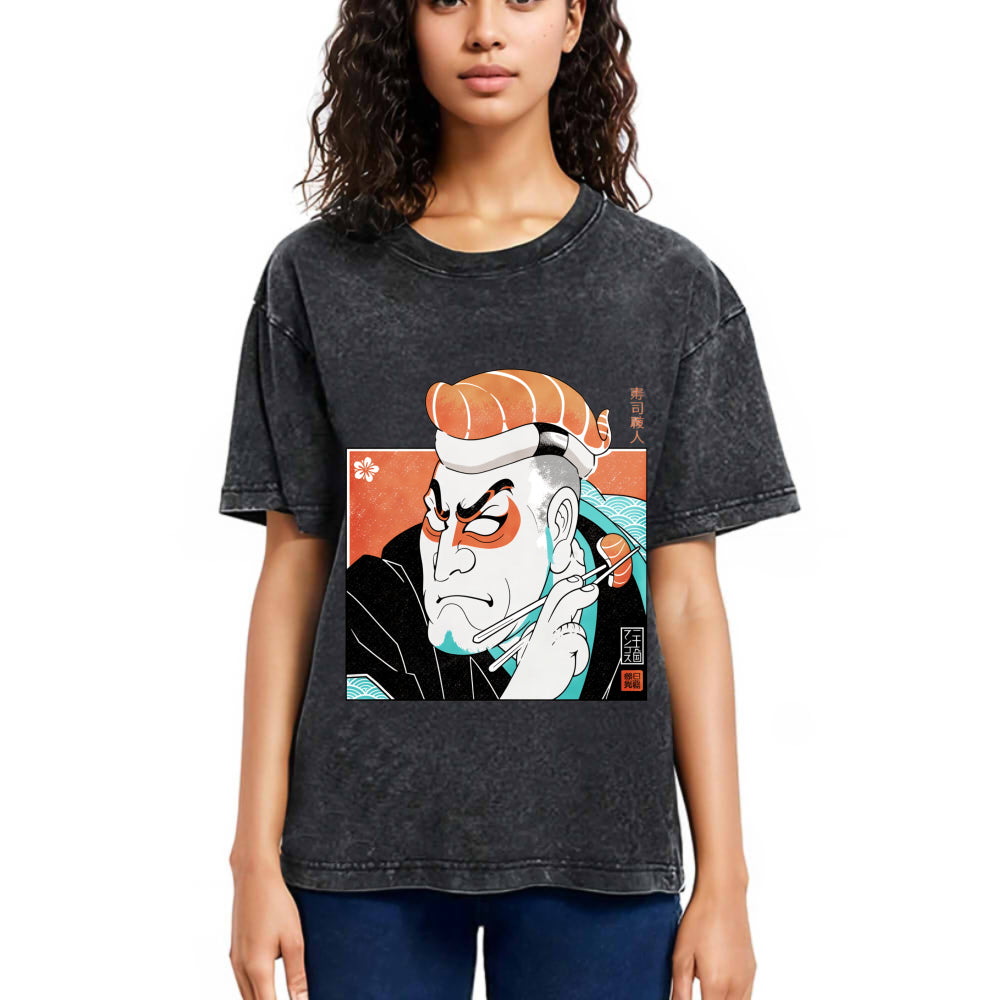 Tokyosol Sushi Chef Washed T Shirt