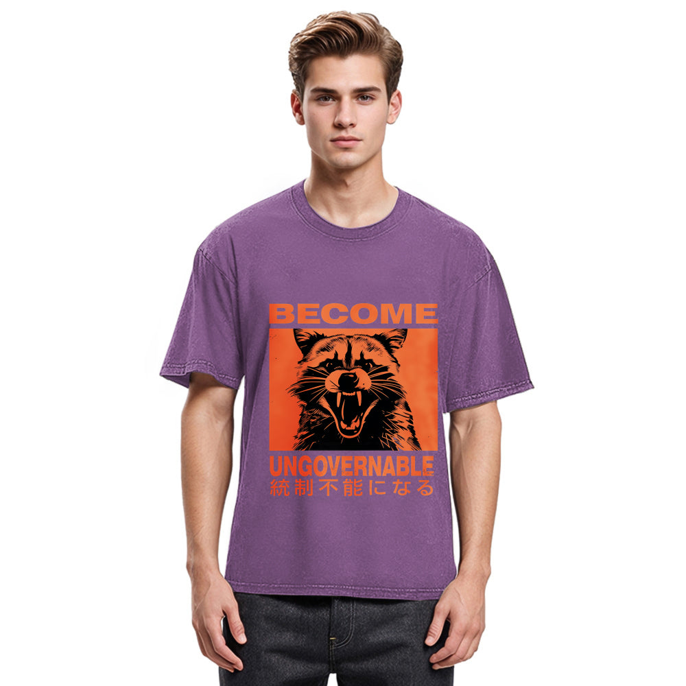 Tokyosol Ungovernable Raccoon Classic T Shirt