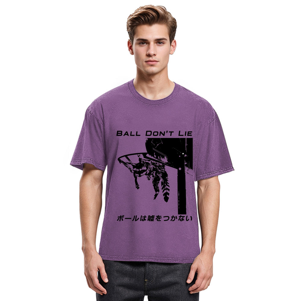 Tokyosol The Ball Does Not Lie Washed T Shirt