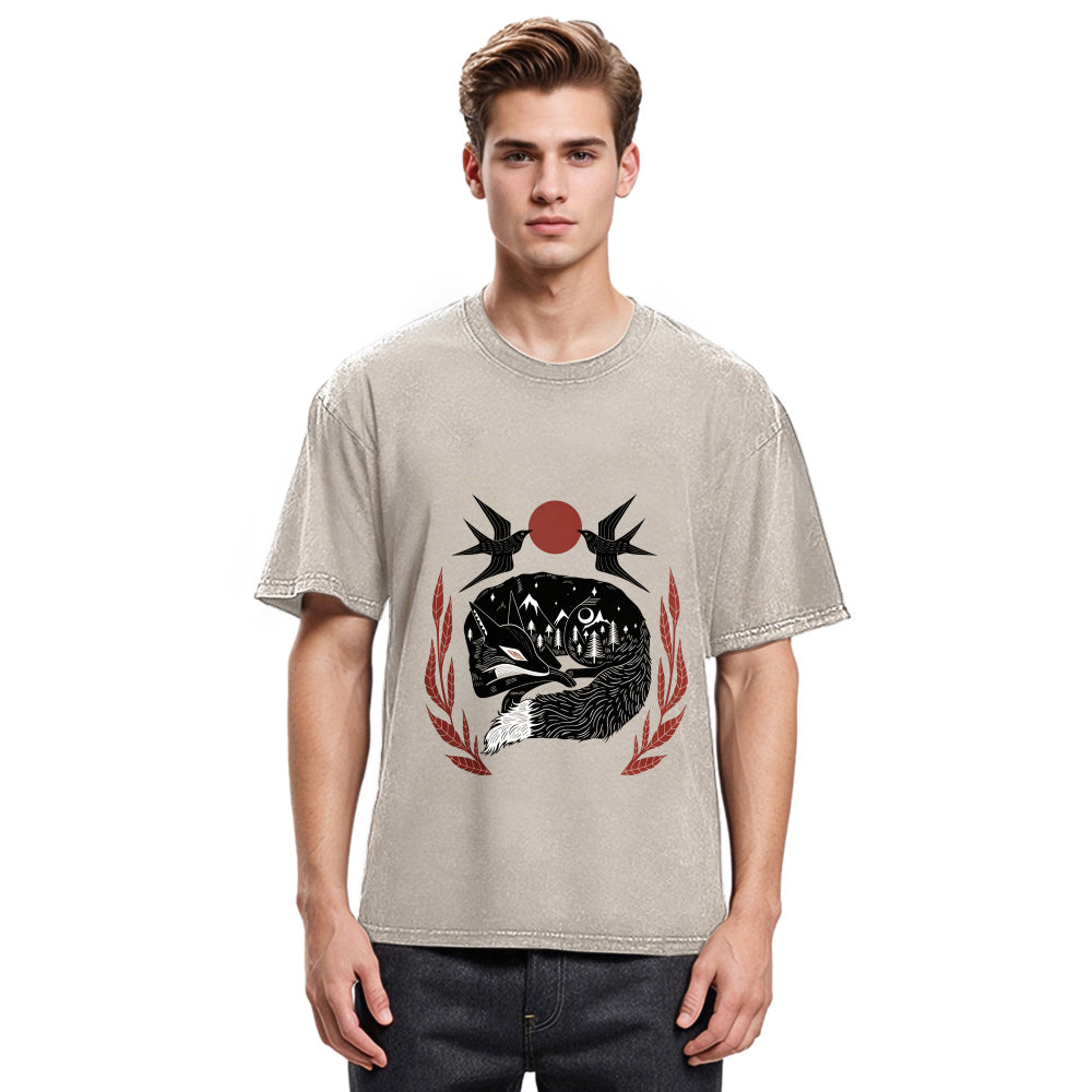 Tokyosol Deep In The Forest Washed T Shirt