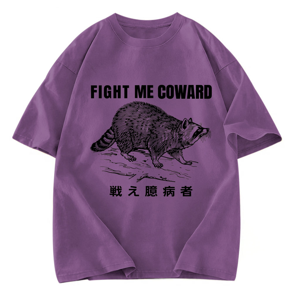 Tokyosol Fight Raccoon Japanese Washed T Shirt