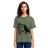 Tokyosol Funny Crow Japan Washed T Shirt