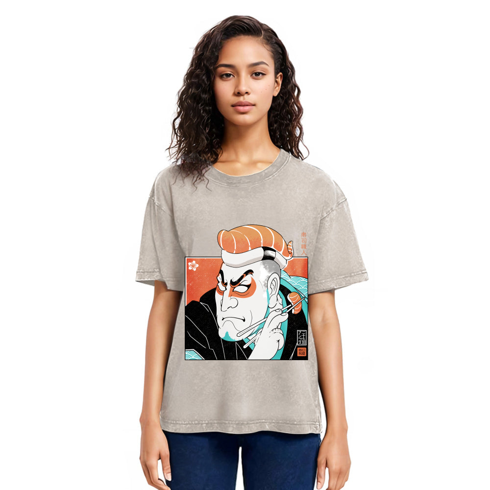 Tokyosol Sushi Chef Washed T Shirt