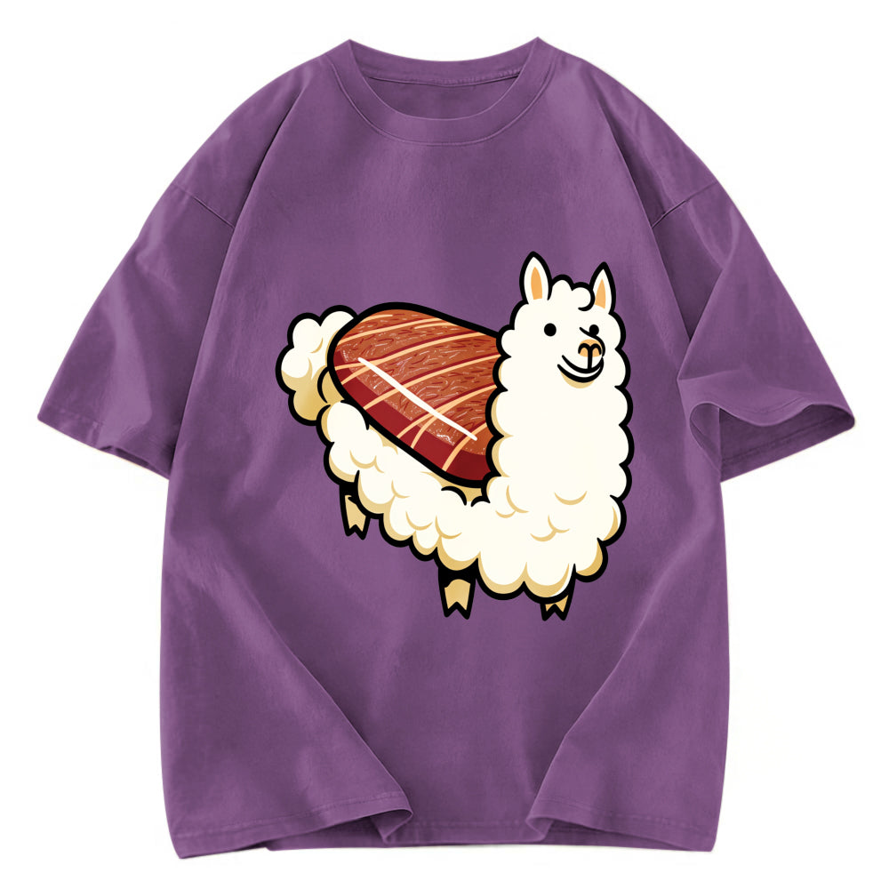 Tokyosol Alpaca Sushi Washed T Shirt