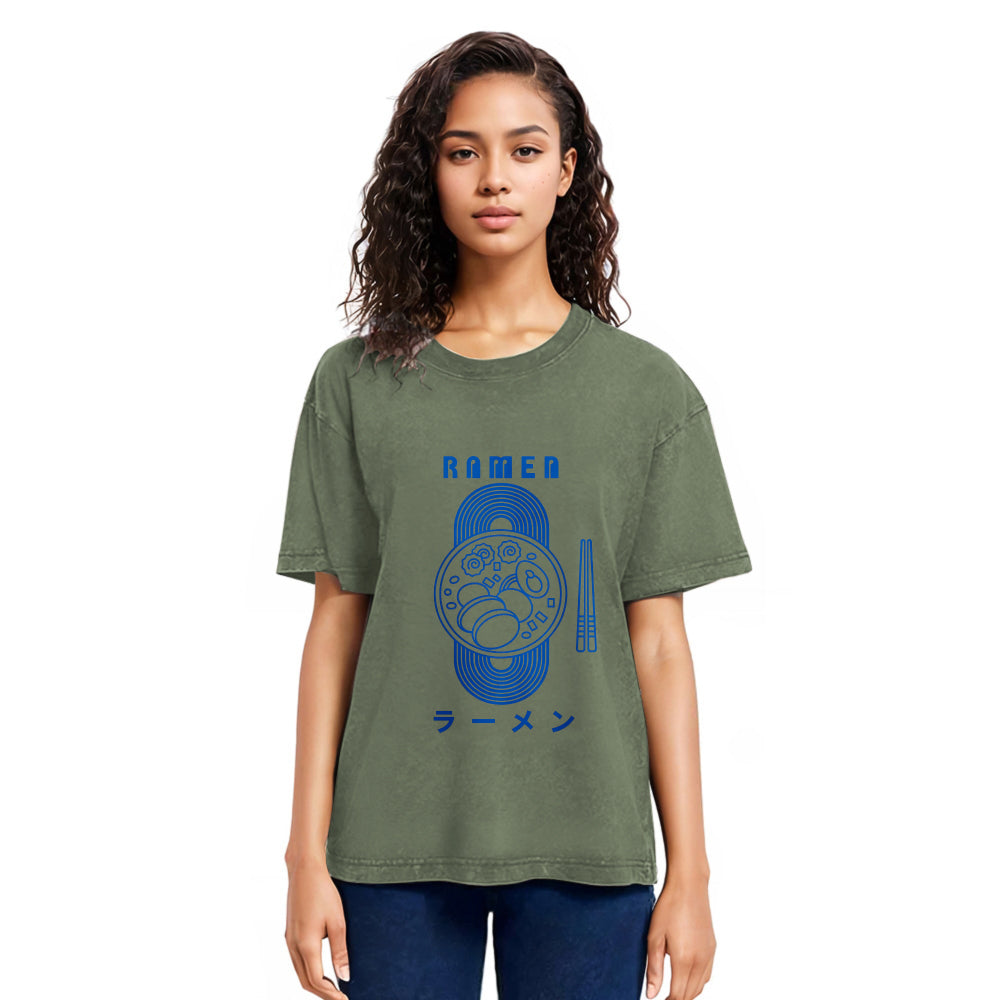 Tokyosol A Bowl Of Ramen Washed T Shirt