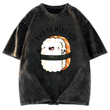 Tokyosol Greetings From Sushi Washed T Shirt