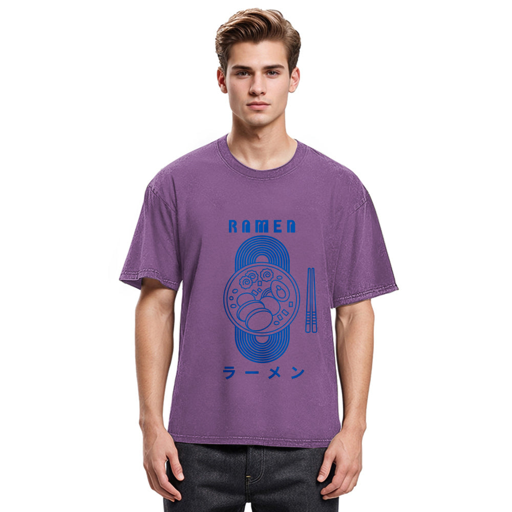 Tokyosol A Bowl Of Ramen Washed T Shirt