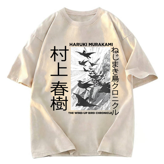 Tokyosol Wind Up Bird Chronicle Washed T Shirt