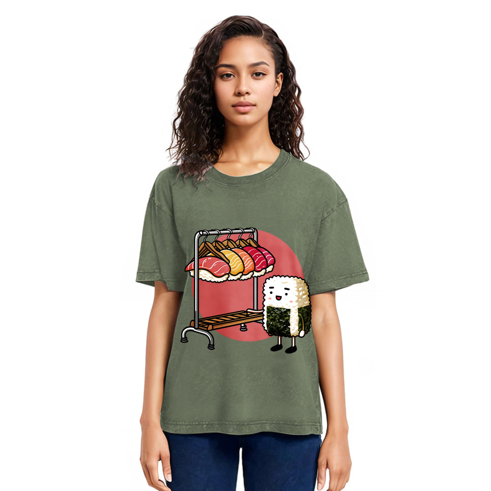 Tokyosol Sushi Choosing A Hat T shirt