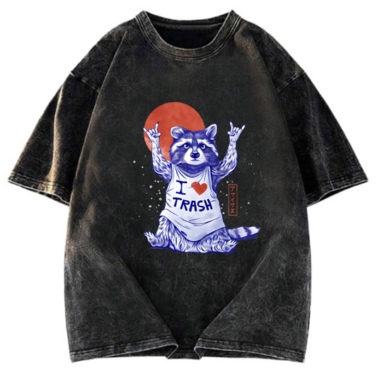 Tokyosol I Love Trash Classic T Shirt