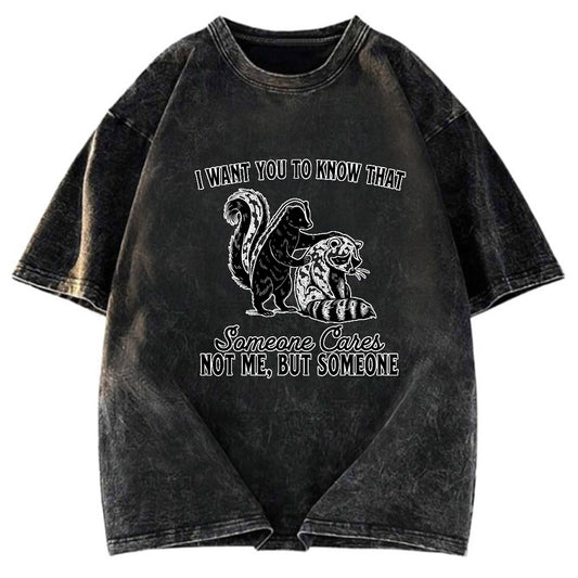 Tokyosol I Want You To Know That Not Me Washed T Shirt