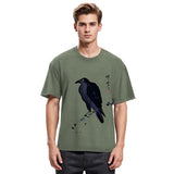 Tokyosol Japanese Kyosai Crow Washed T Shirt