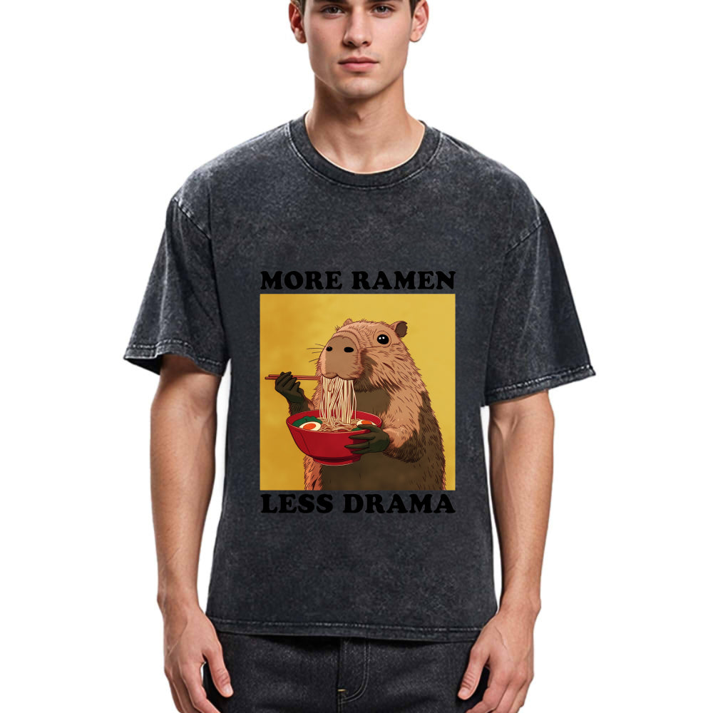 Tokyosol Noodles Over Drama Washed T-Shirt