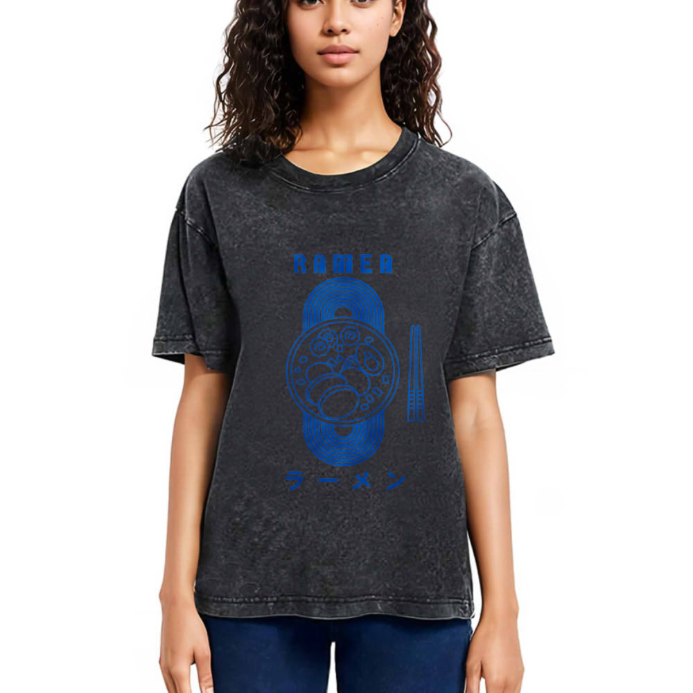 Tokyosol A Bowl Of Ramen Washed T Shirt