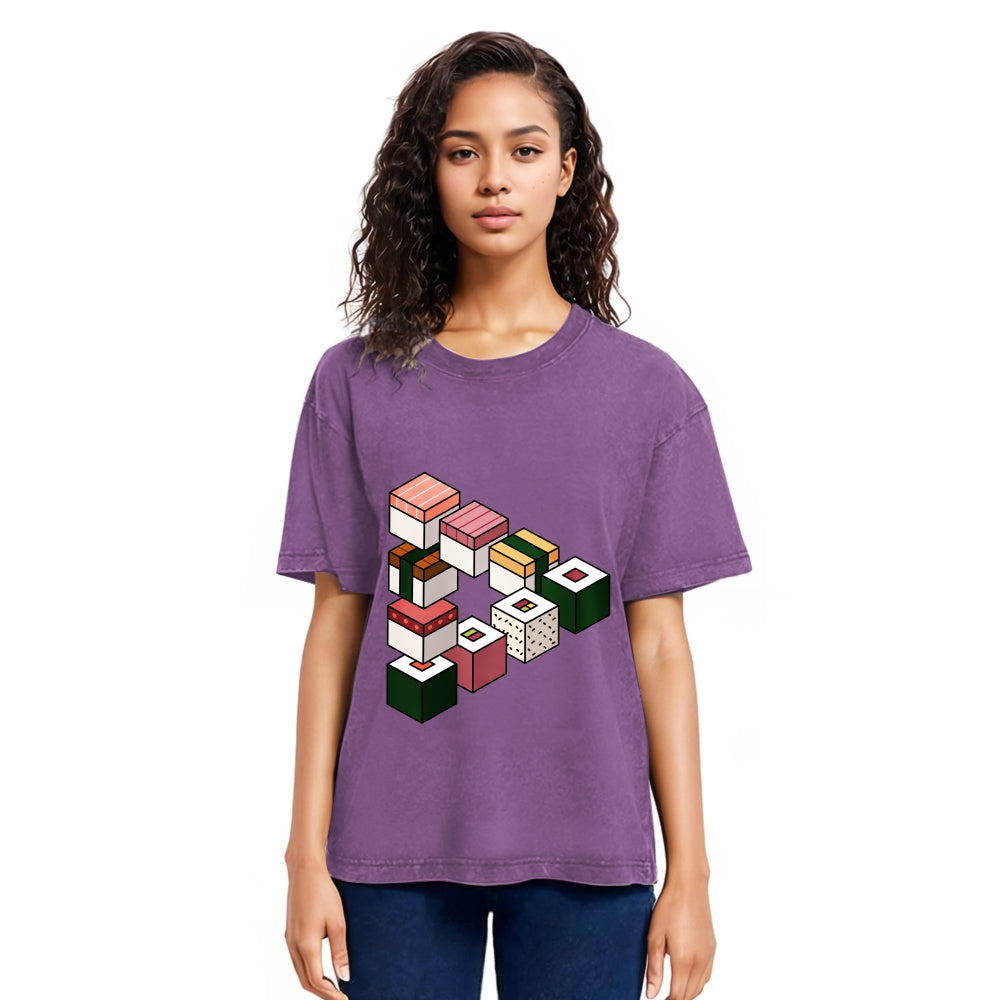 Tokyosol Infinite Loop Sushi Classic T Shirt