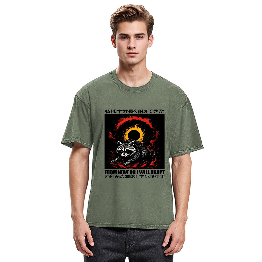 Tokyosol I Have Coped Long Enough Washed T Shirt