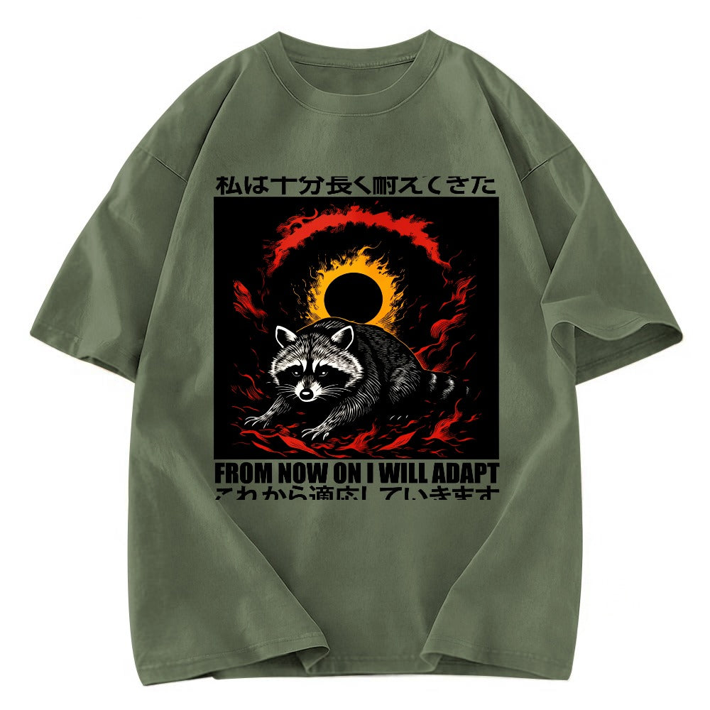 Tokyosol I Have Coped Long Enough Washed T Shirt