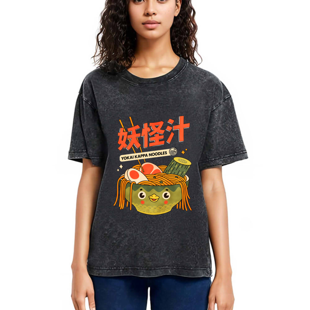 Tokyosol Kappa Ramen Washed T Shirt