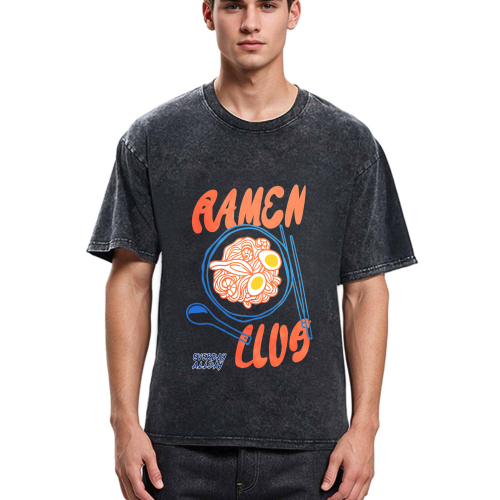 Tokyosol Ramen Club Washed T Shirt
