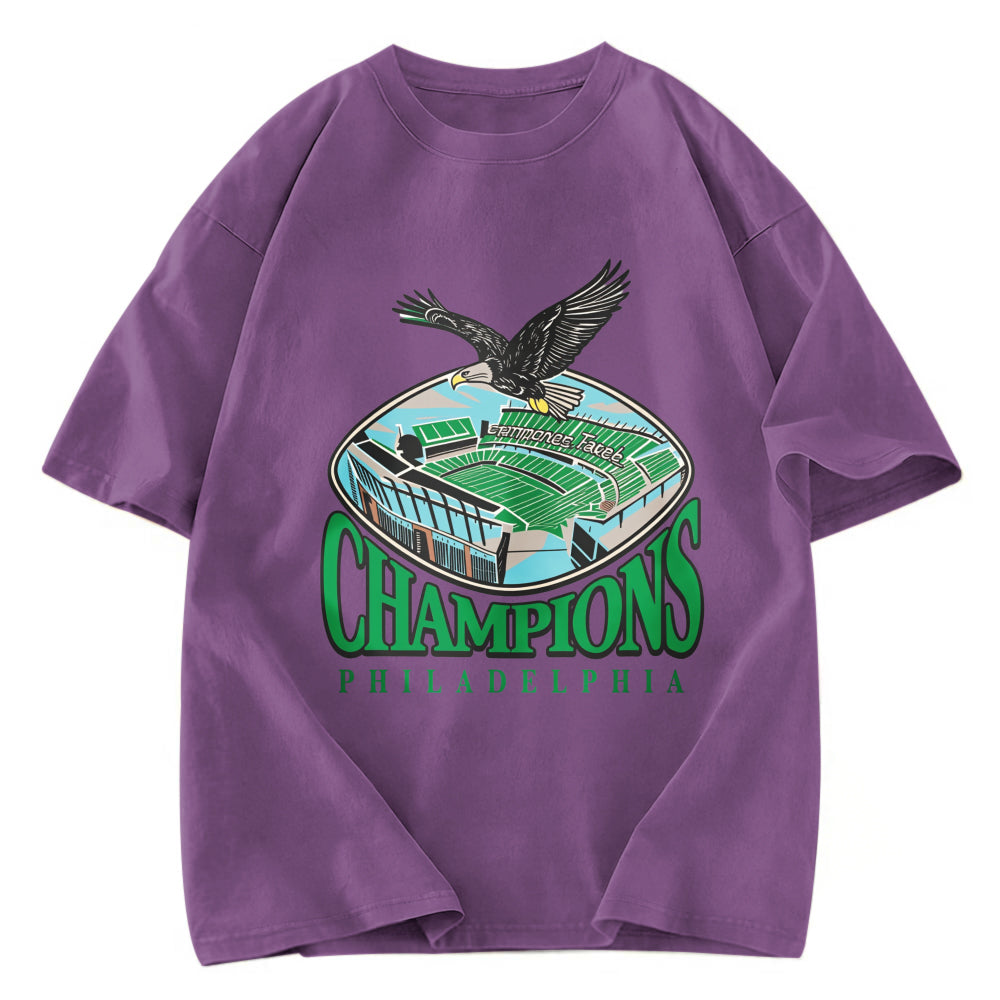 Tokyosol Philadelphia Eagles Champions Washed T Shirt
