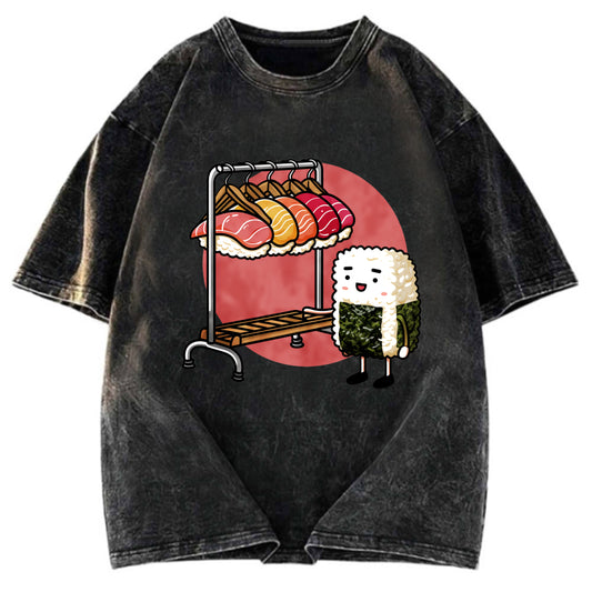 Tokyosol Sushi Choosing A Hat T shirt