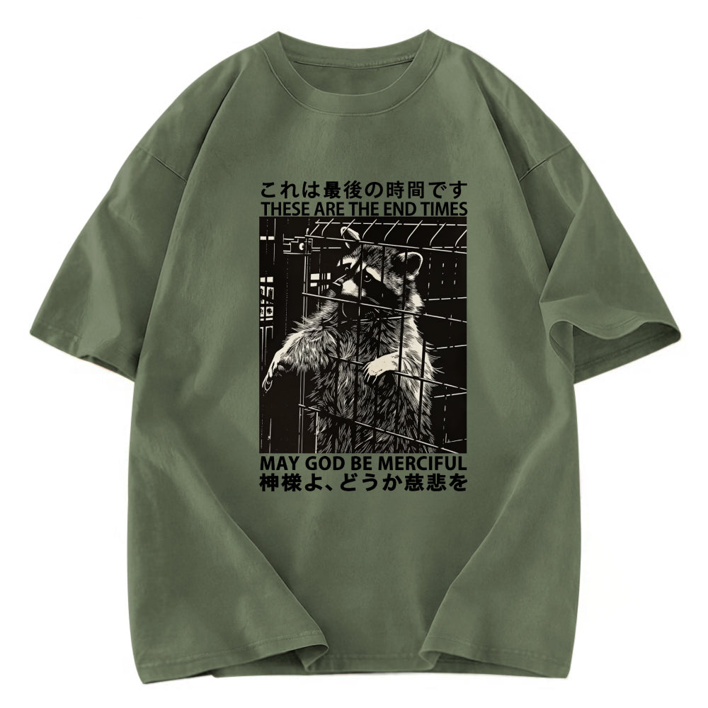 Tokyosol May God Be Merciful Washed T Shirt