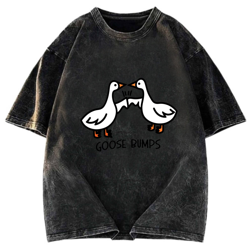 Tokyosol Goose Bumps Fleece Lined T Shirt