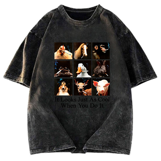 Tokyosol It Looks Just As Cool When You Do It Washed T Shirt