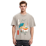 Tokyosol Bird And Ramen Ukiyoe Washed T Shirt