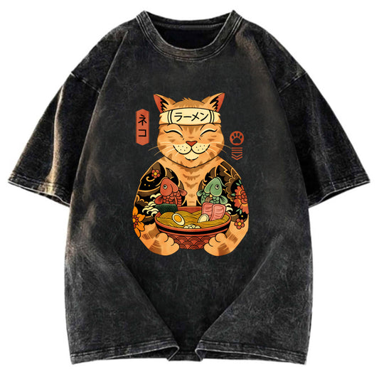 Tokyosol Catana Ramen Washed T Shirt