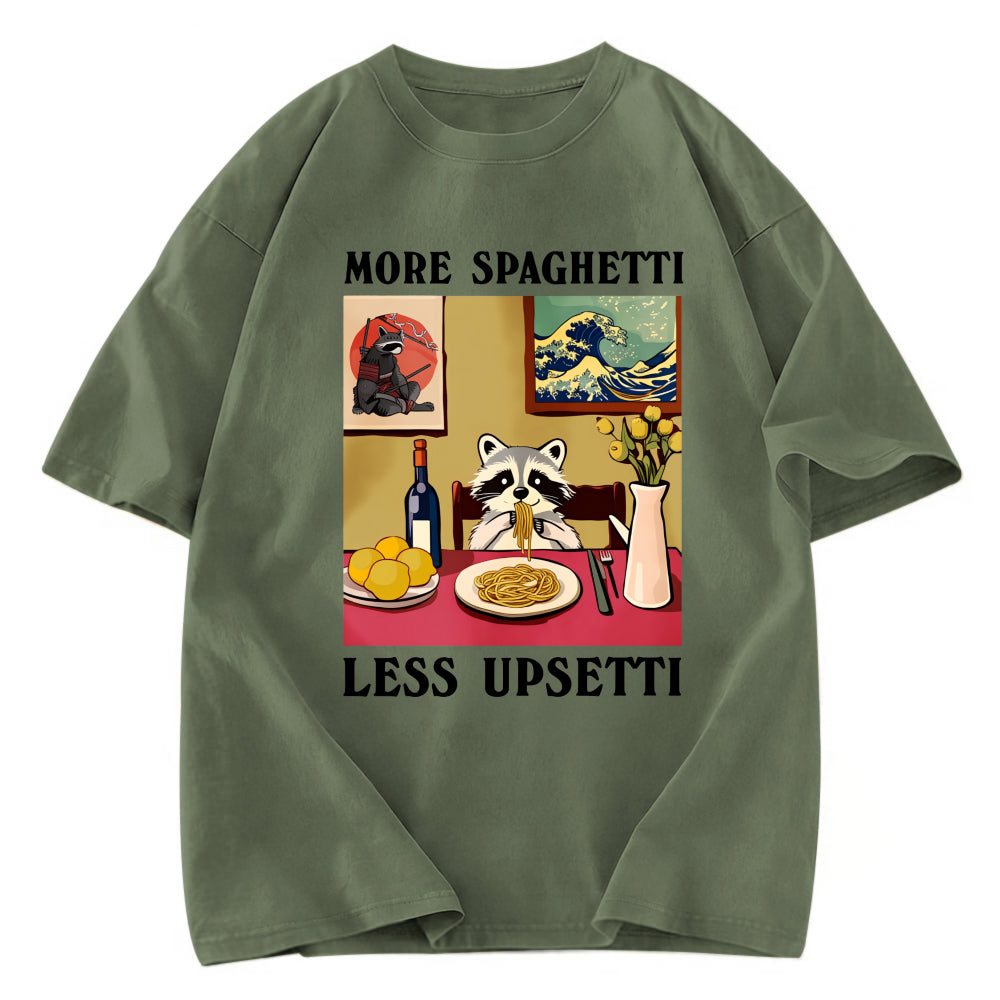 Tokyosol More Spaghetti Less Upsetti Japanese Washed T Shirt